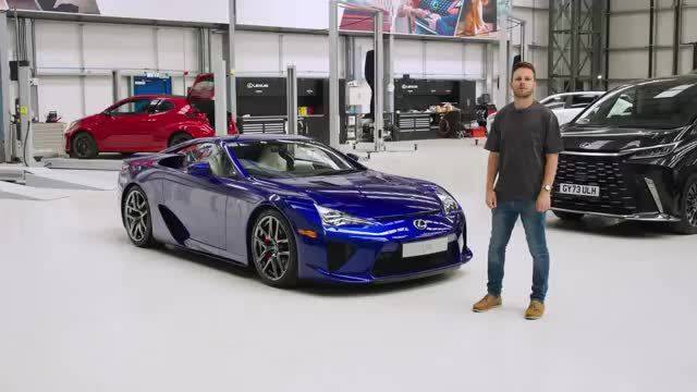 看看雷克萨斯LFA是怎么保养的 这一台是不是那谁的车