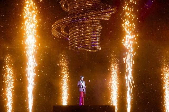 华晨宇火星演唱会南宁站。来源：主办方供图。