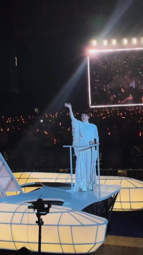 林忆莲深圳跨年演唱会唱响《词不达意》