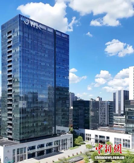 位于杭州高新区(滨江)的JWK京崎科技园。滨江区委宣传部 供图