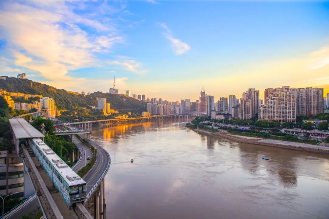 重庆城市风光。