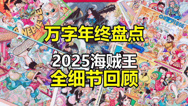 万字年终盘点！2025年海贼王全细节回顾，重点解析剧情细节和人物塑造