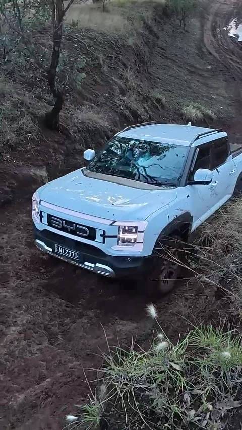 比亚迪插混皮卡SHARK6海外年销4万台，澳洲市场力压三菱