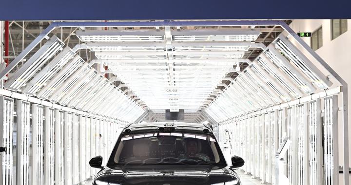 蔚来第100万台量产车下线