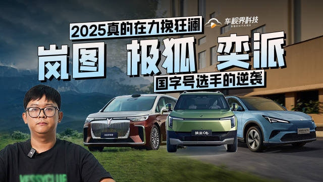 国字号选手的逆袭，岚图 极狐 奕派2025真的在力挽狂澜