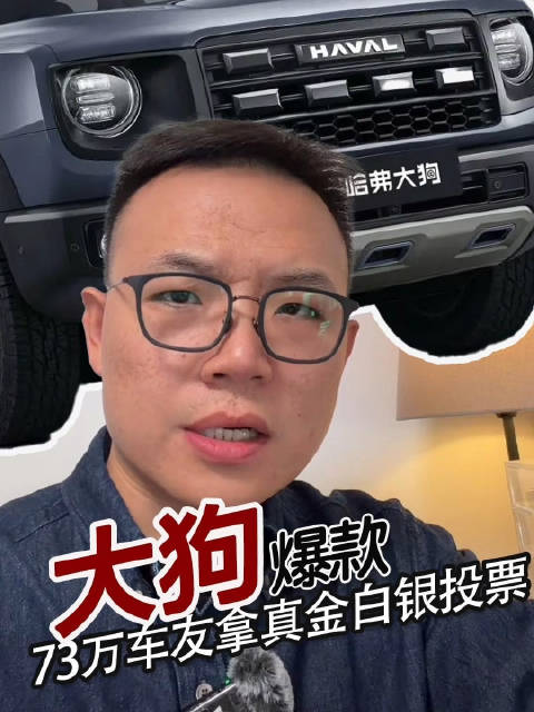 最值得推荐购买的爆款SUV 73万车主真金白银投出的第一名 哈弗大狗