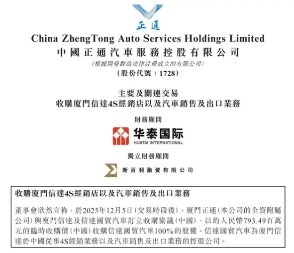 豪掷8.16亿买下近50家店，这家连续5年亏损的4S集团究竟图什么？