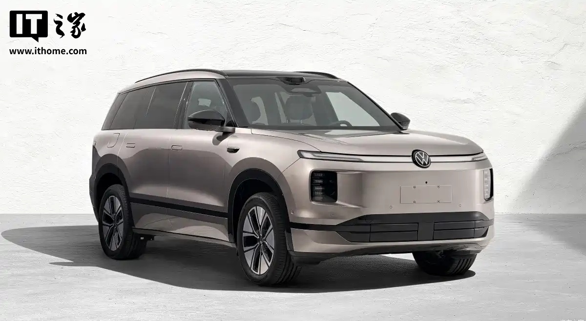 纯电续航超400公里，上汽大众全新大型增程式SUV ID.ERA 9X申报