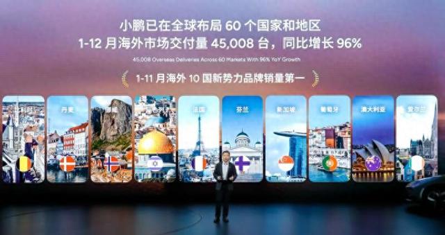 小鹏汽车董事长、CEO何小鹏表示,“全球化”是小鹏汽车发展的重点方向之一。小鹏汽车供图