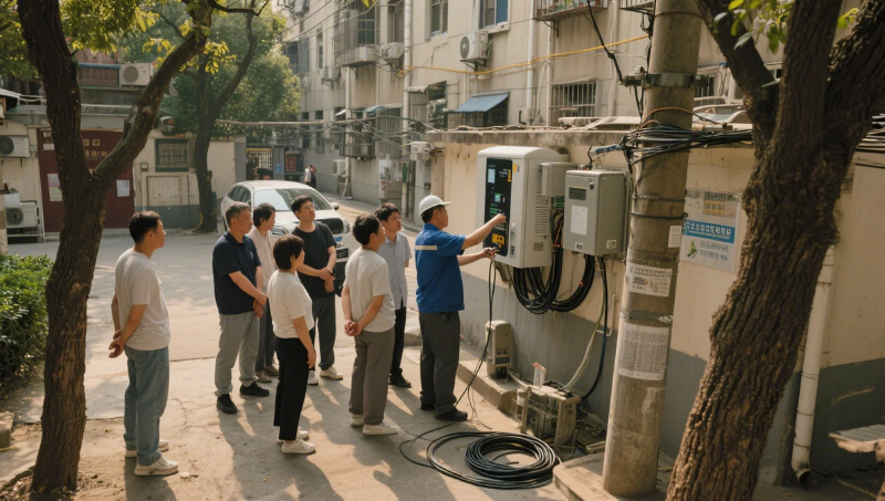 老旧小区充电桩安装全记录 | 用户真实反馈 | 绿色出行解决方案