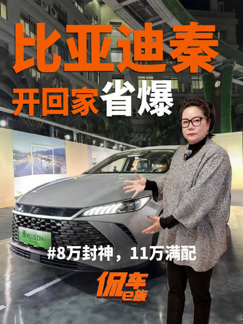视频：比亚迪秦：8万封神，11万满配，开回家省爆