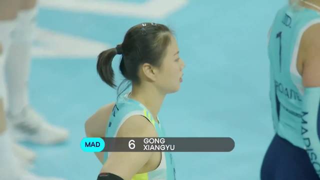 龚翔宇留洋首秀夺15分MVP，中国女排多人征战海外