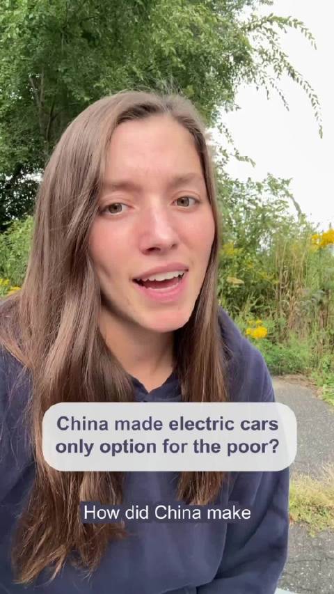 老外表示：中国大力发展电动汽车，让环境变得更美好