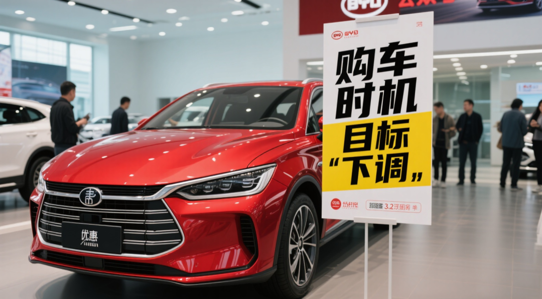 等等党胜利！比亚迪宣布下调目标，现在买车真的更划算了吗？