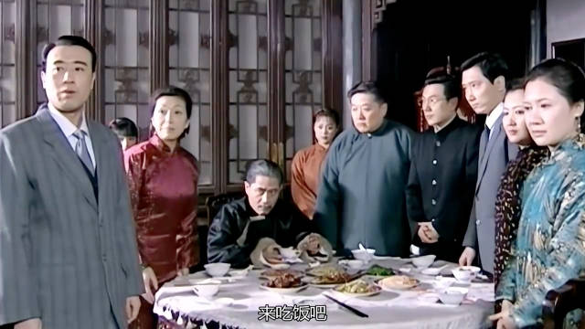 大宅门： 白占元这身军装太有杀伤力了！父亲和他说话，都要用尊称