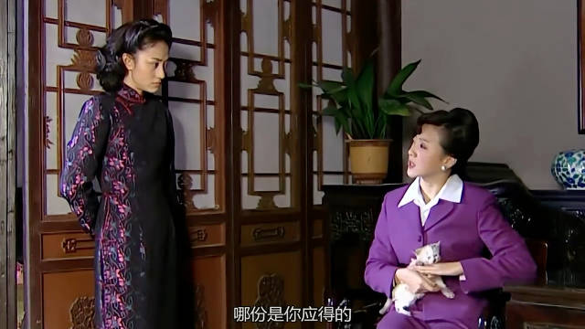 大宅门：白美想要回自己的财产，被白慧和母亲拒绝，到手的钱不可能交出去！