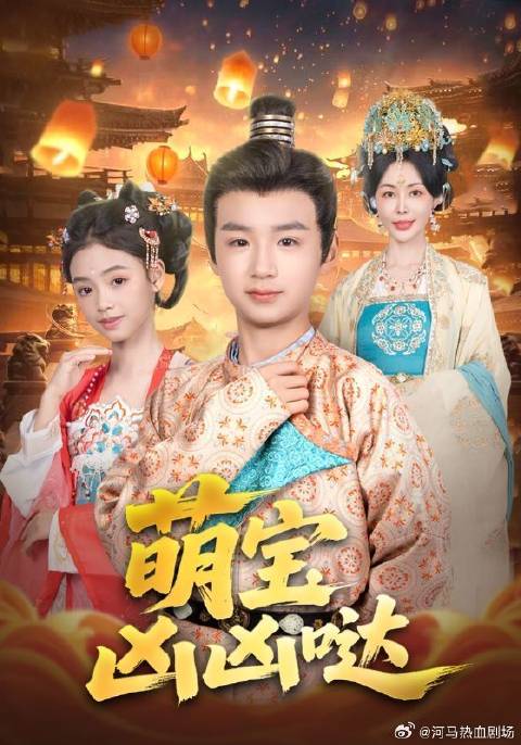 短剧·萌宝凶凶哒-第25集-叶无忧天生神力，被皇后带进宫管教混世魔王萧蘅。萧蘅身为太子，作天作地，叶无忧直接武力镇压。