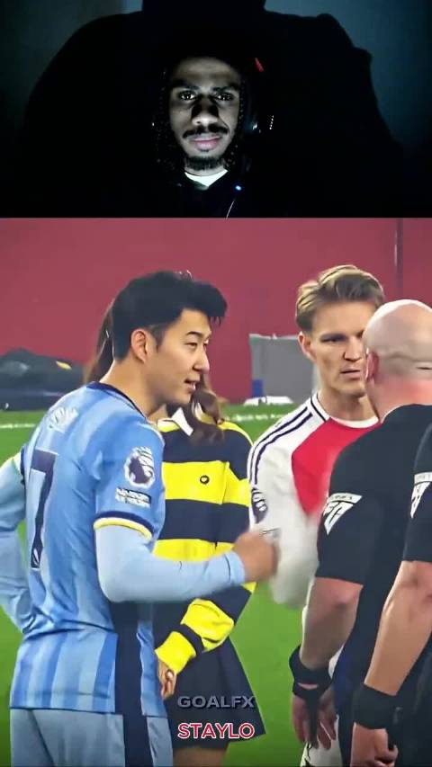 孙兴慜无视LISA专注比赛