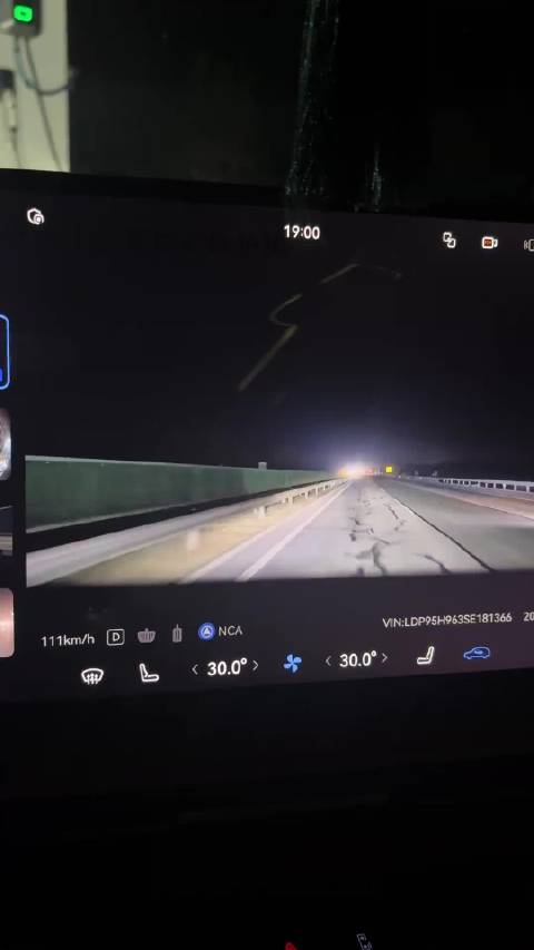 特斯拉110码5秒急刹避让前车,车主质疑系统接管时机