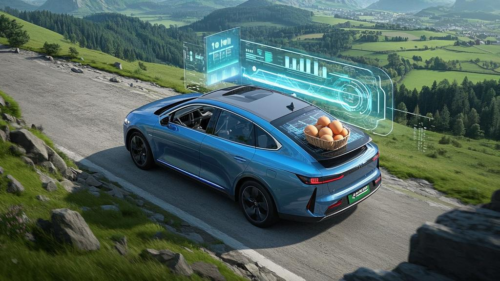 震惊!比亚迪云辇系统竟暗藏玄机,颠簸路面秒变席梦思!实拍鸡蛋挑战赛+技术原理动画