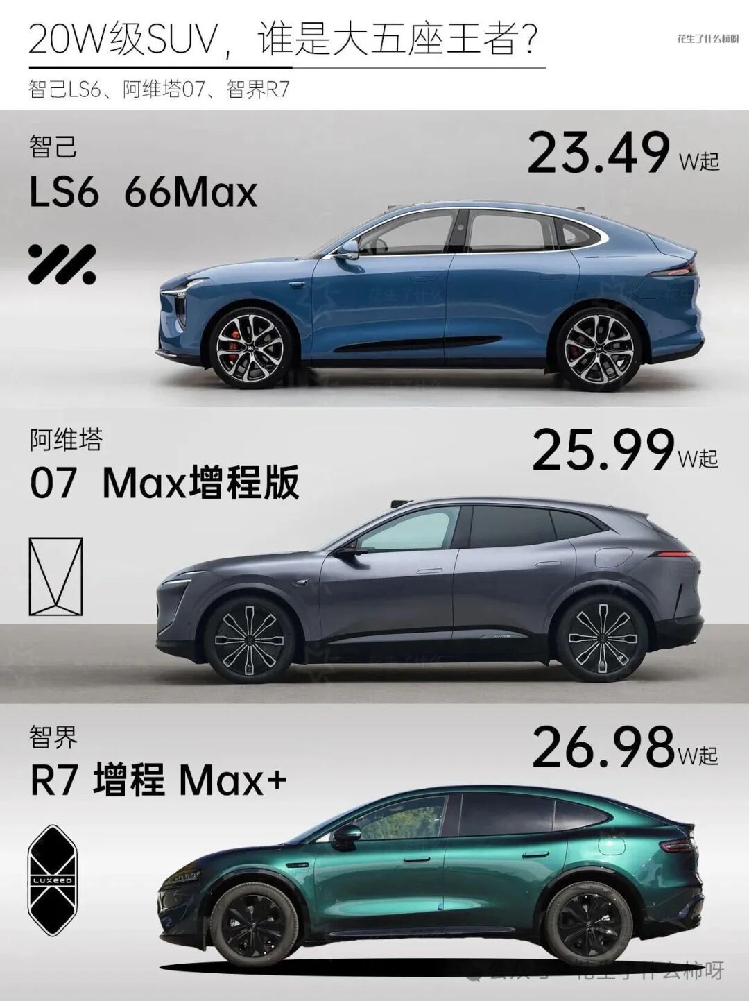 广州车展超值得看的20 万级大五座 SUV!