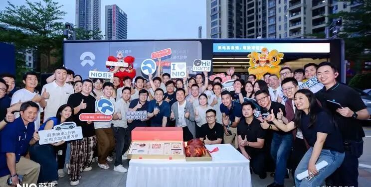 蔚来换电网络全面覆盖广东 122区县建成428座换电站