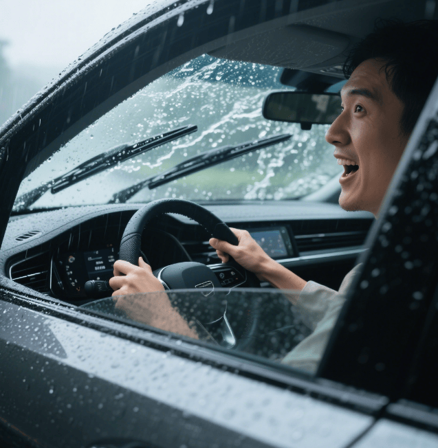 精准感应雨量，智能雨刮开启驾驶新体验