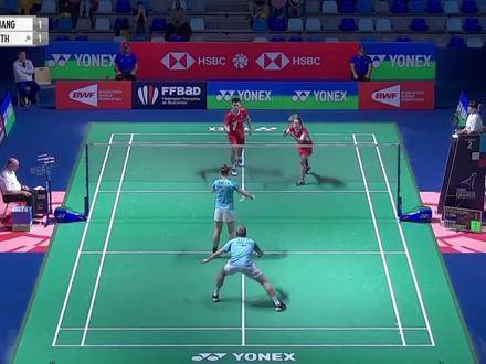 郑思维黄雅琼混双默契配合展现国羽实力