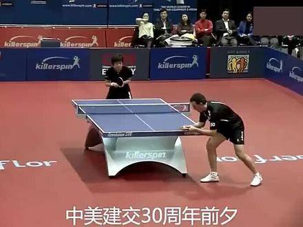 张怡宁出征无性别大战，强势战胜全美男单冠军，大魔王震撼全球