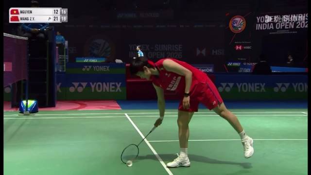 王祉怡轻取阮翠玲晋级印度赛八强