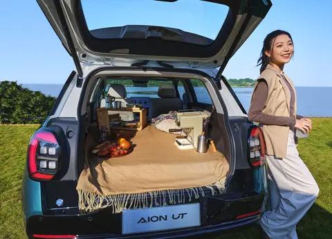 埃安 UT 的车身高强度钢使用比例高达 71%