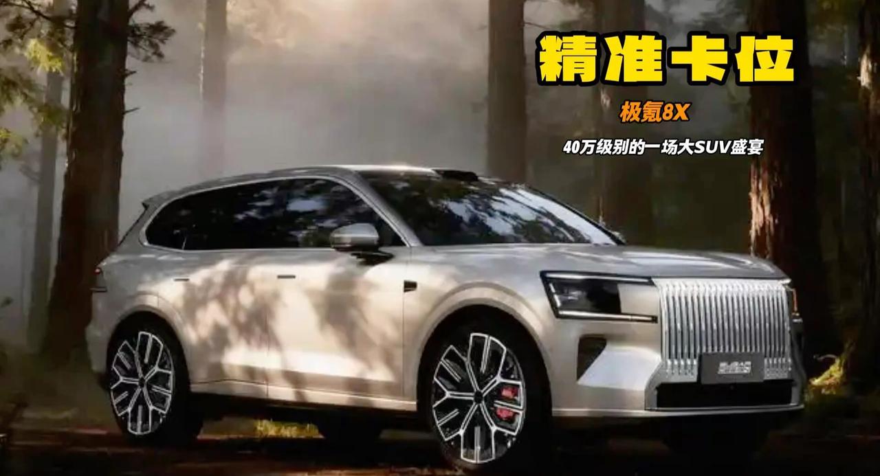 极氪8X号称杭州湾卡宴 比9X略小但可容纳三排 车子大但不飘