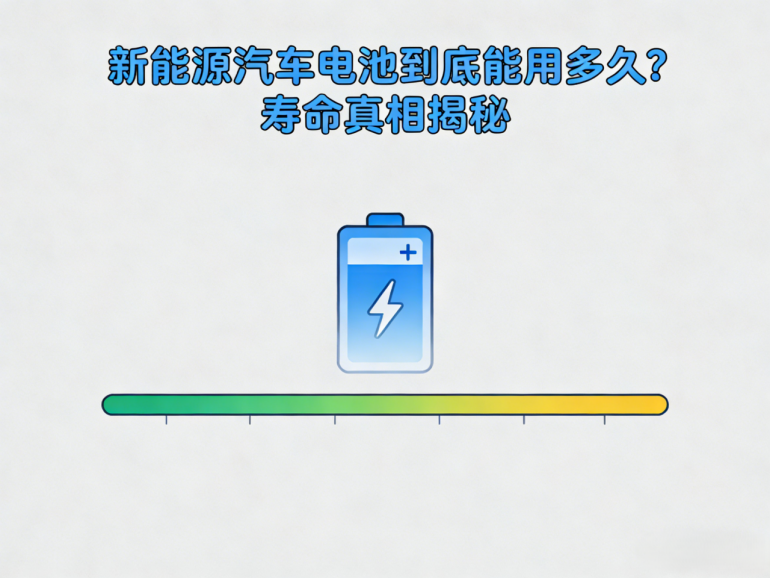 新能源汽车电池到底能用多久?寿命真相揭秘