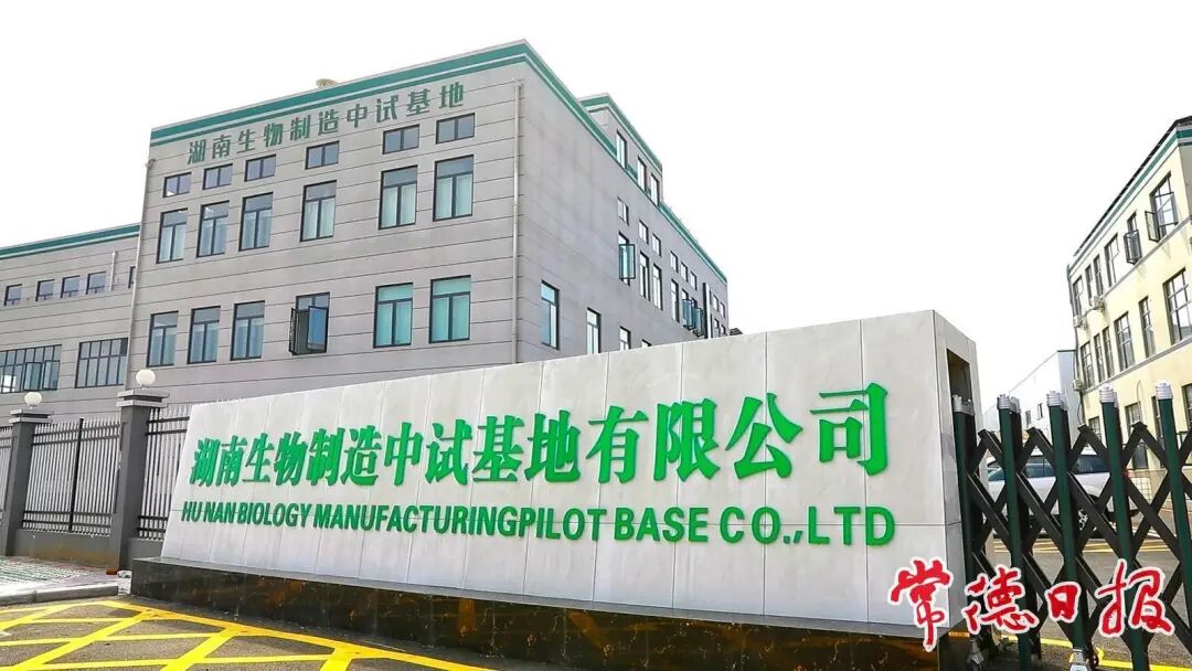 湖南生物制造中试基地有限公司。常德日报记者 王明睿 摄