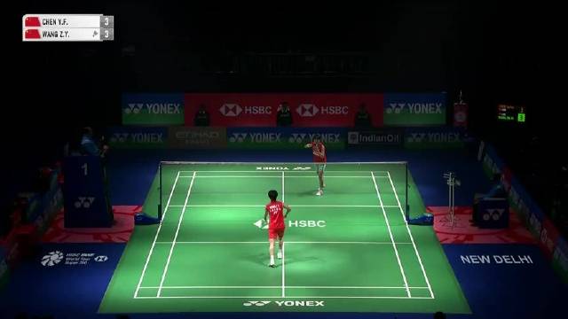 印度公开赛女单半决赛，王祉怡双局胜出，21-15 23-21胜陈雨菲，率先挺进决赛