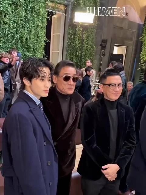 这三位居然同框了！