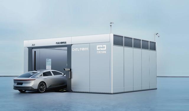宁德时代加速换电布局：第800座\"巧克力换电站\"建成，2026年目标超2500座