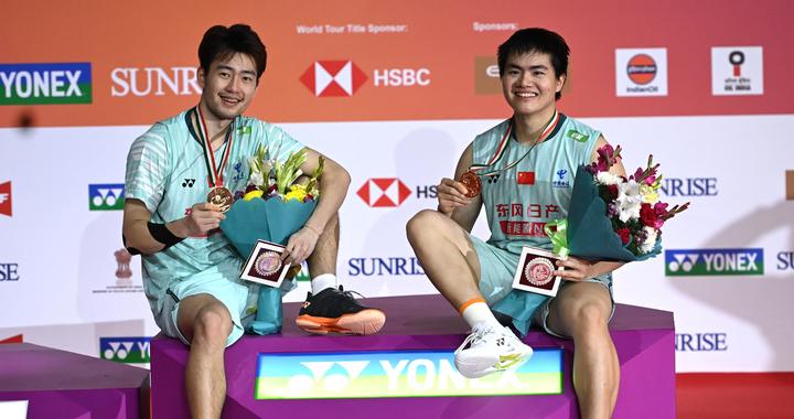 印度羽毛球公开赛：梁伟铿/王昶夺得男双冠军