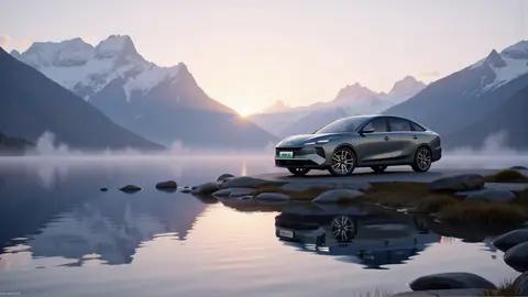 上汽荣威纯电 D6 实测,续航电耗双料冠军!