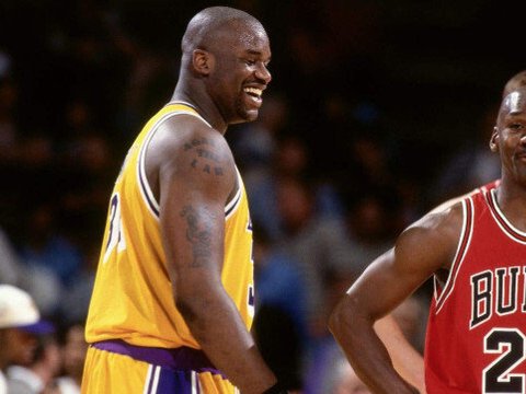 巅峰乔丹遇到新秀奥尼尔，轰下64分6篮板5抢断，奥尼尔什么表现？