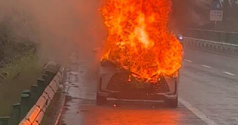 别克GL8陆尚新车行驶3个月高速自燃 厂家：第三方检测自燃与汽车质量无关