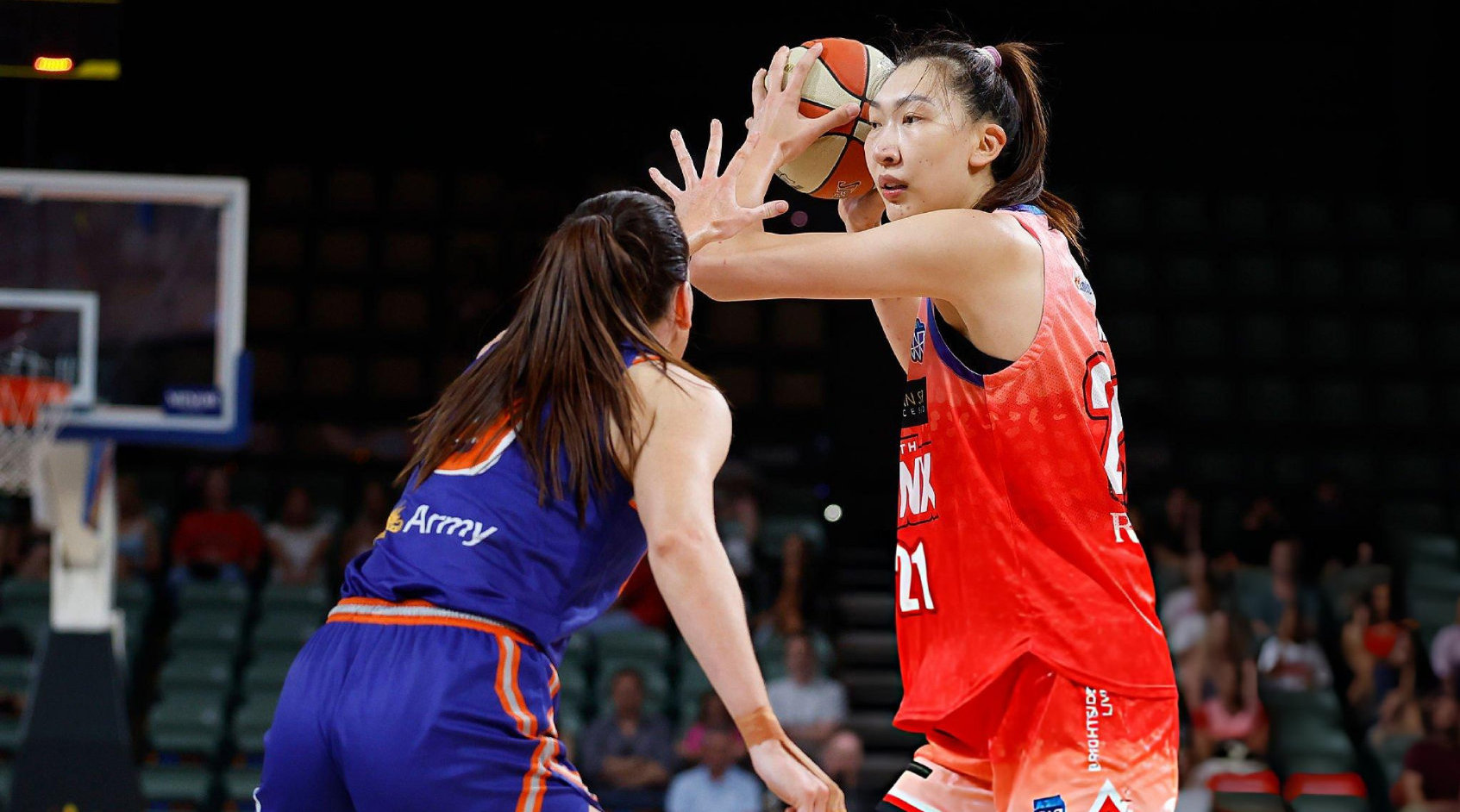 韩旭11分5篮板4盖帽，山猫惜败汤斯维尔