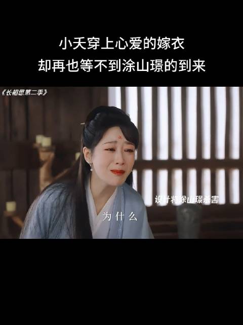 小夭穿上心爱的嫁衣，却再也等不到涂山璟的到来