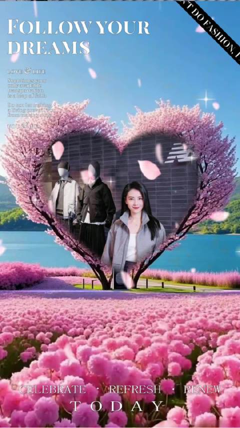 高圆圆雪中红妆回眸如诗