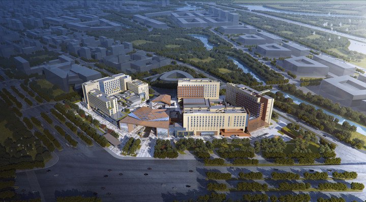 萬盛西交通樞紐效果圖。正選集團公聯公司供圖