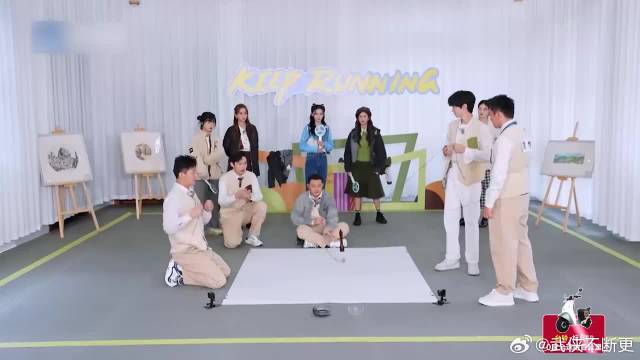 五人合力画画，张彬彬李晨沙溢差点吵起来了，简直太绝了！
