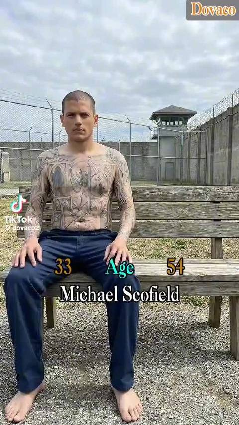 看过越狱吗？ Michael是真没老