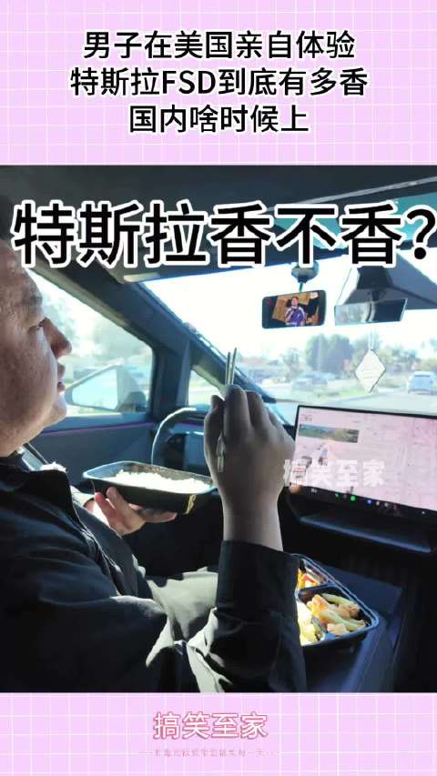 男子在美国亲自体验，特斯拉FSD到底有多香，国内啥时候上