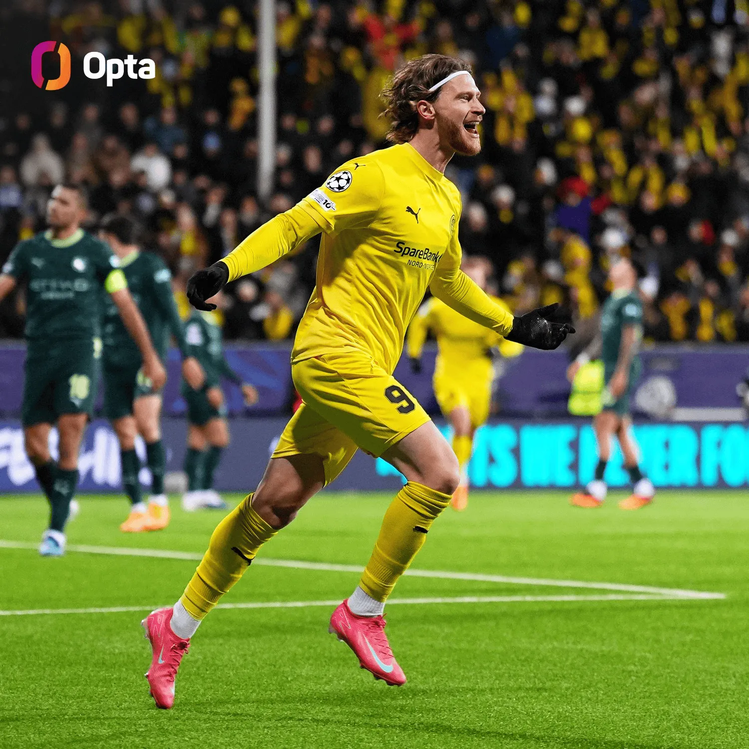 [2026年01月21日]霍格欧冠24分钟双响，创近7年对阵曼城最快纪录