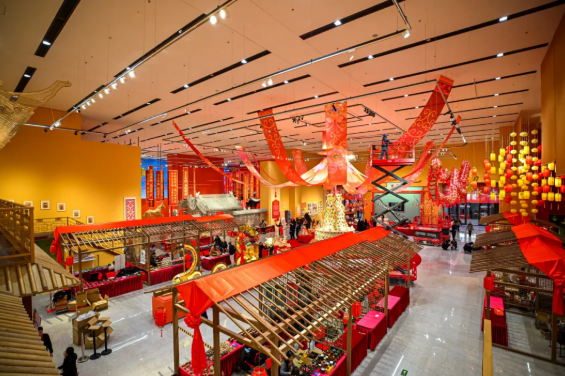 展厅掠影。图/中国工艺美术馆微信公众号